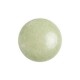 Les perles par Puca® Cabochon 14 mm - Opaque light green ceramic look 03000/14457